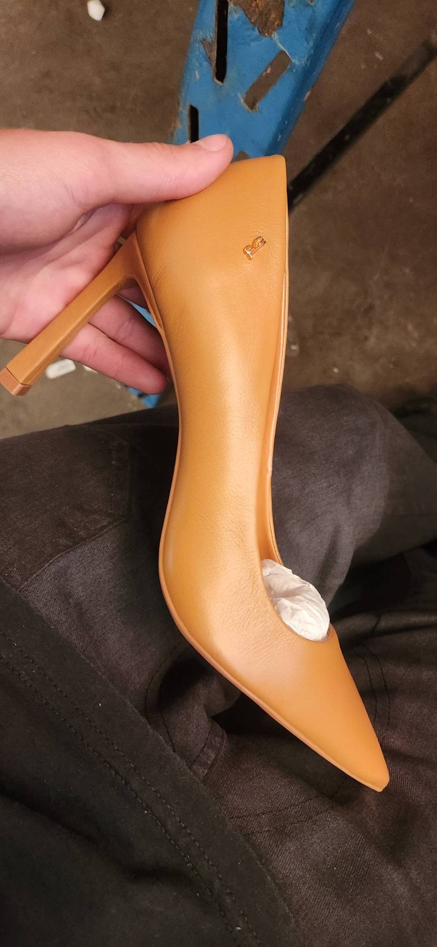Sapato feminino de salto alto