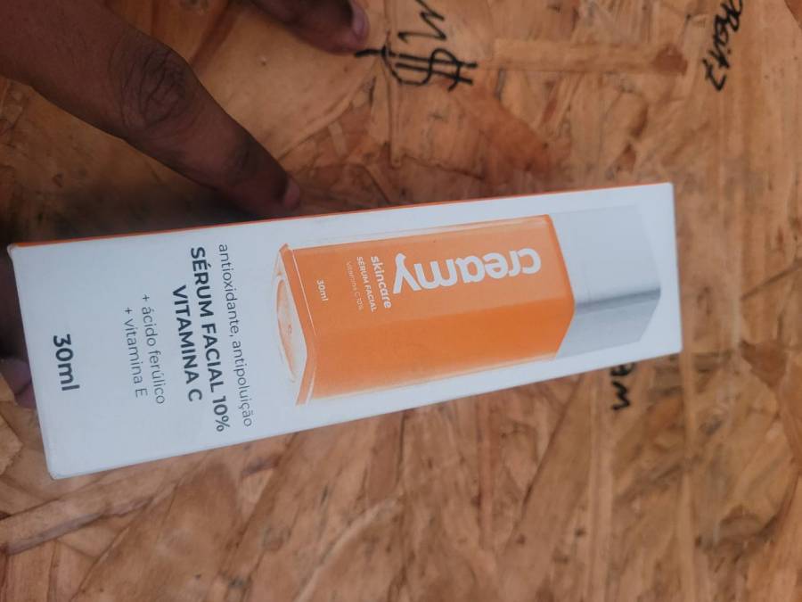 Sérum facial 10% vitamina C com ácido ferúlico e vitamina E