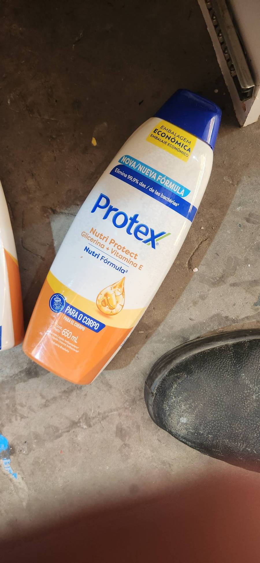 Sabonete líquido para o corpo Nutri Protect com glicerina e vitamina E