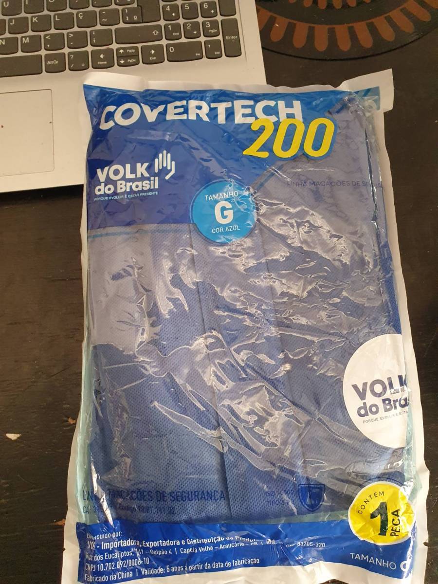 Macacão de segurança Covertech 200