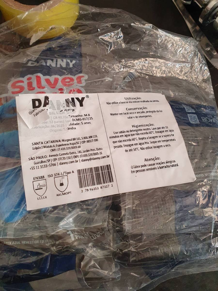 Luva de proteção Silver Grip