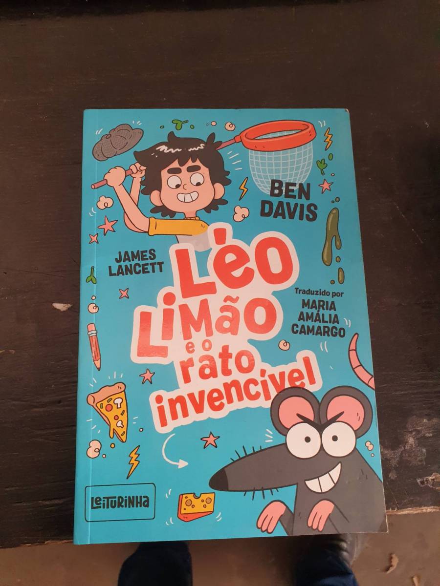 Livro infantil 'Léo Limão e o rato invencível'
