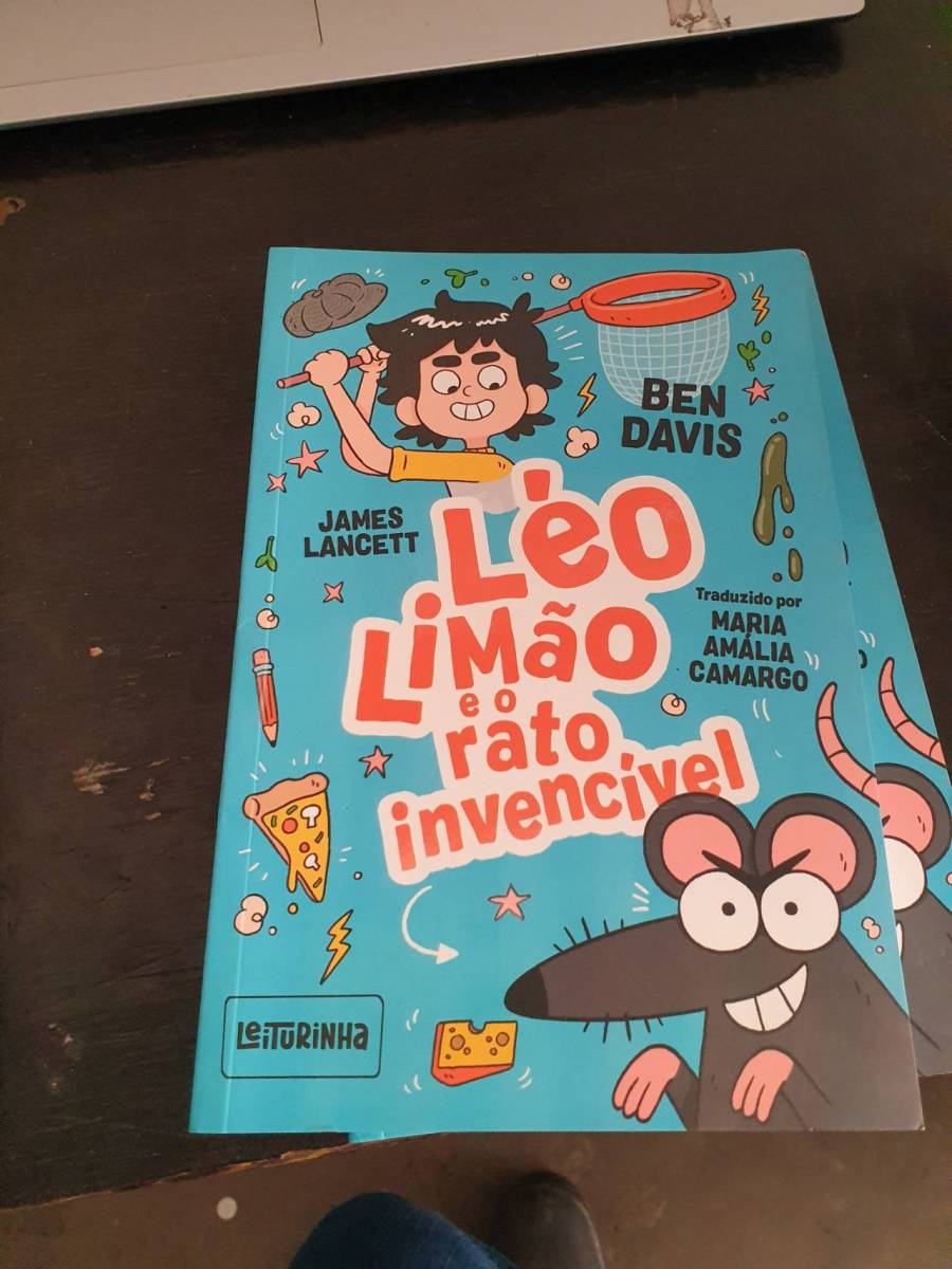 Livro infantil 'Léo Limão e o rato invencível'