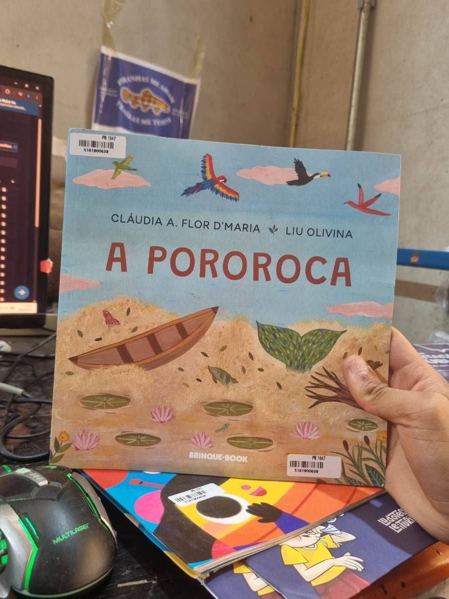 Livro infantil 'A Pororoca'