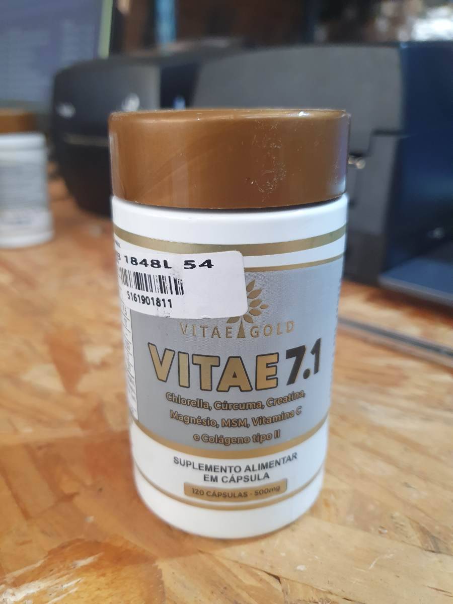 Suplemento alimentar em cápsula Vitae 7.1