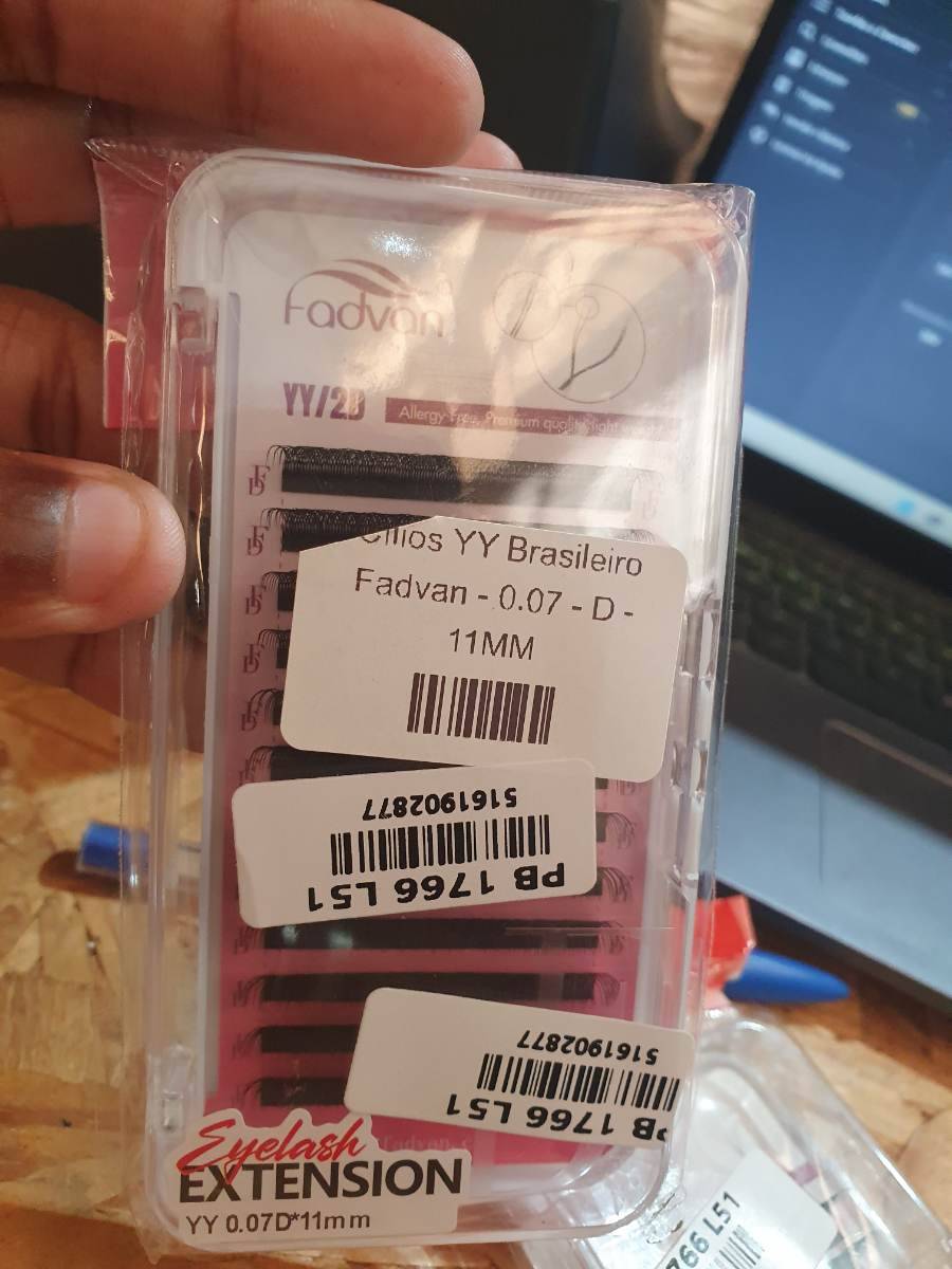 Extensão de Cílios YY 0.07D 11mm