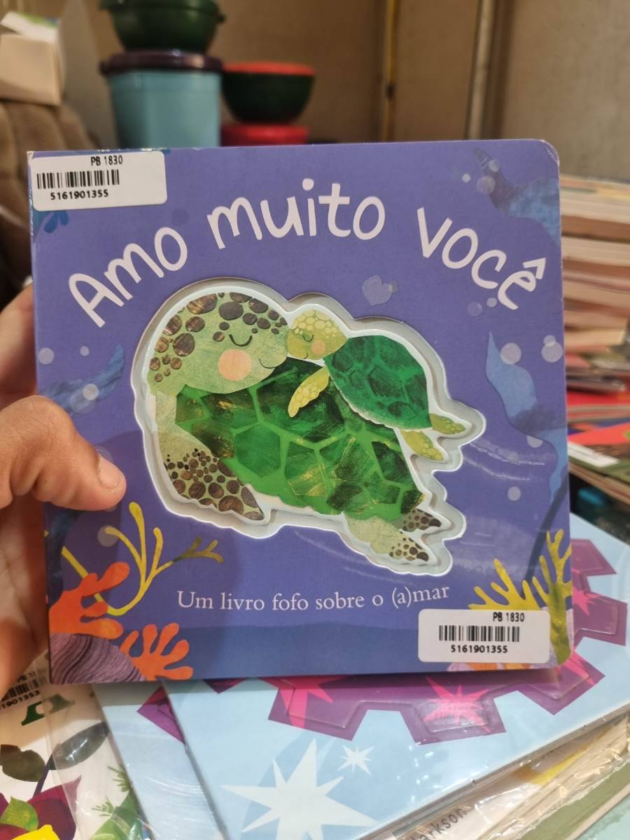 Livro infantil 'Amo muito você'