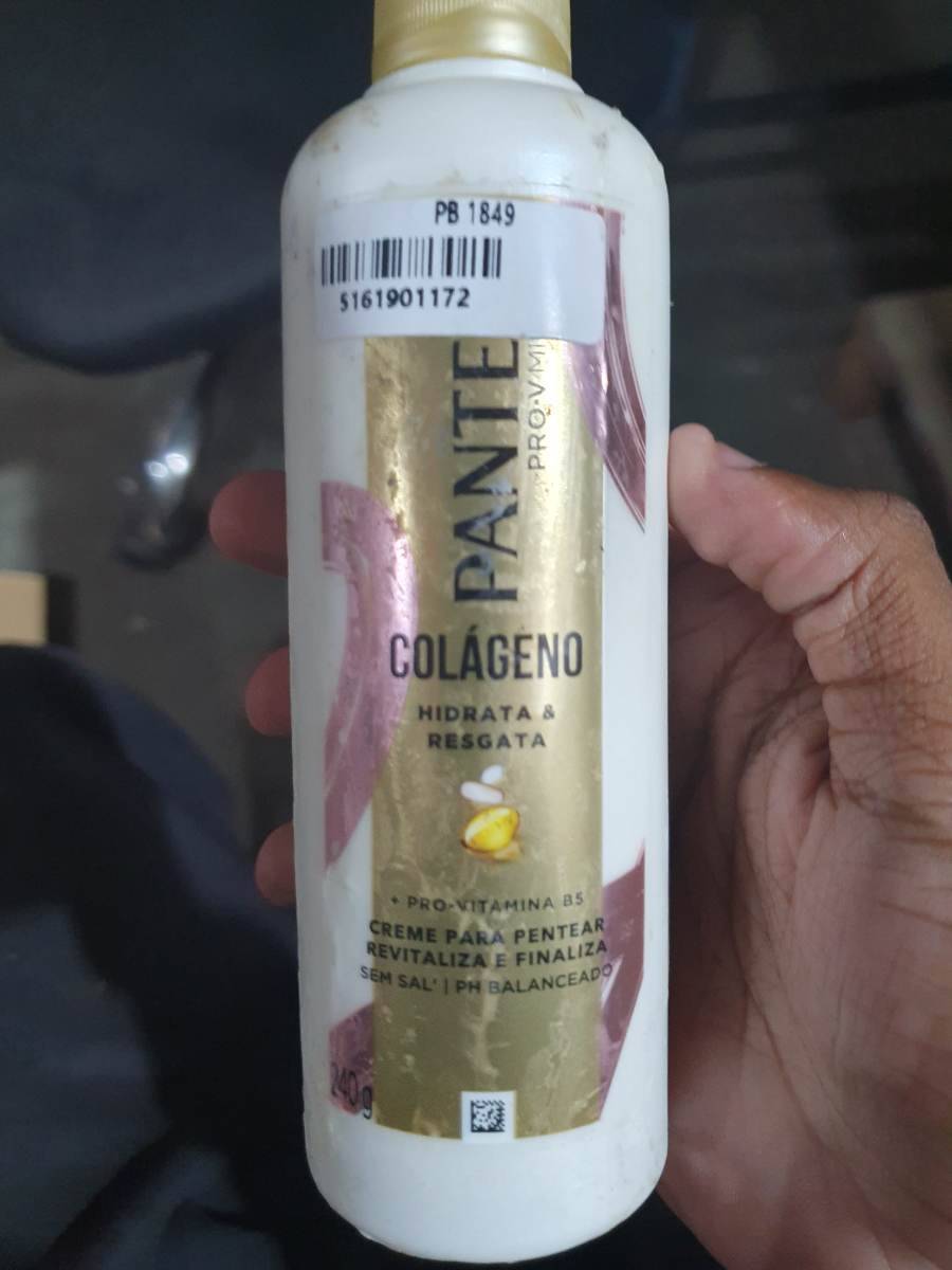 Creme para pentear Pantene Colágeno