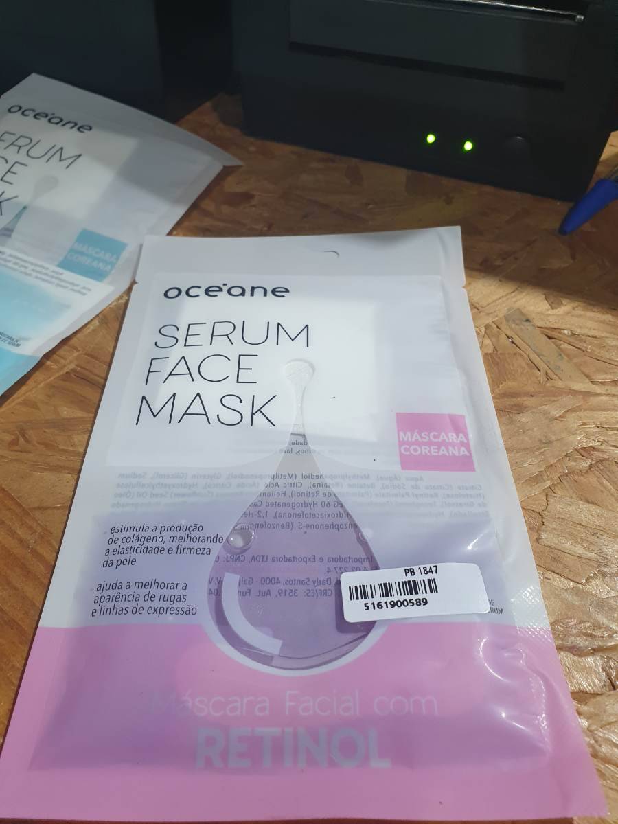 Máscara Facial com Retinol