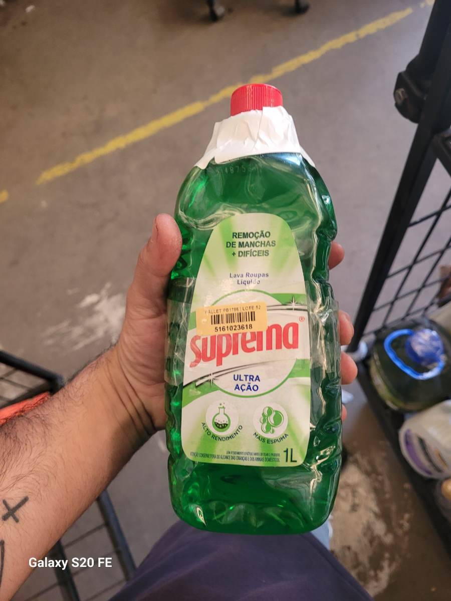 Lava Roupas Líquido Suprema Ultra Ação