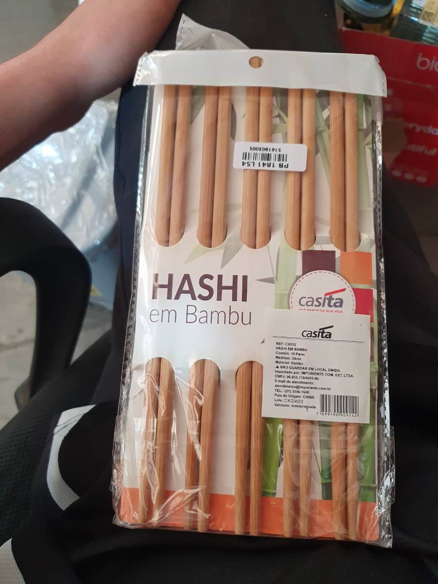 Hashi em bambu