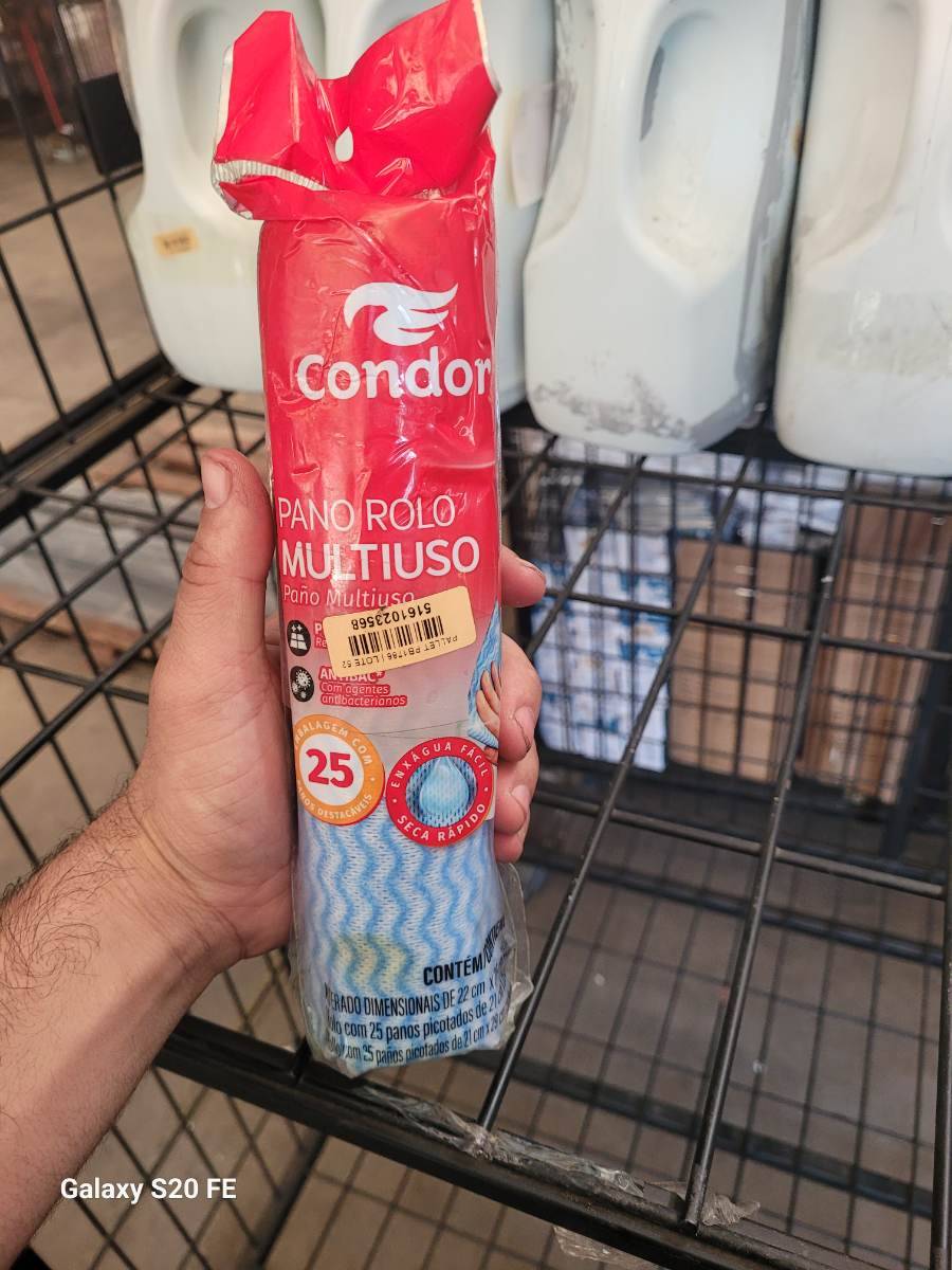 Pano rolo multiuso Condor