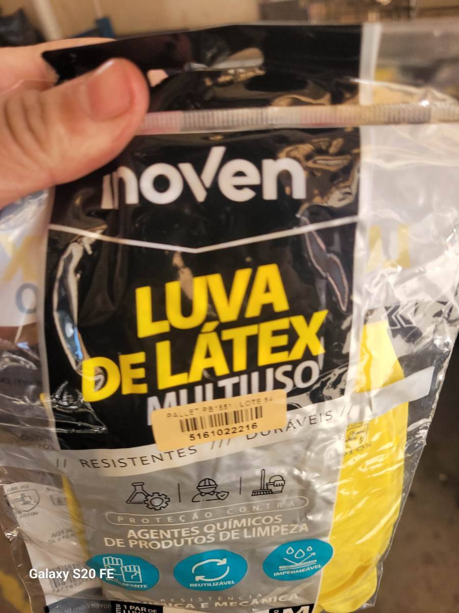 Luva de Látex Multiuso