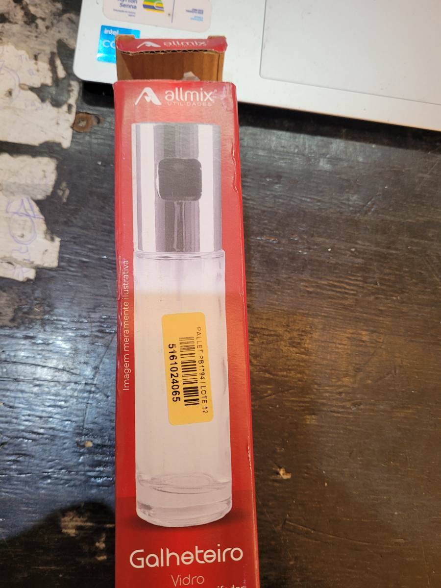 Galheteiro de vidro