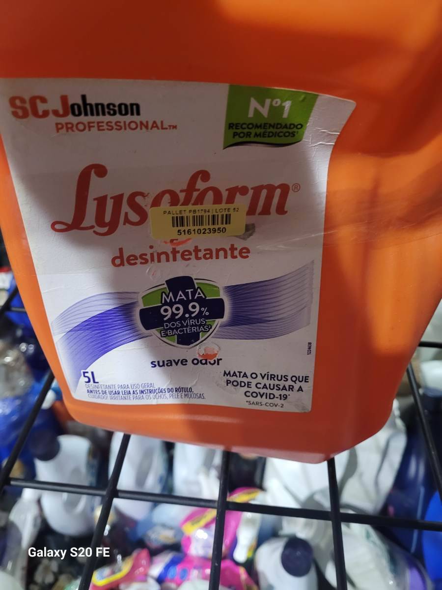 Desinfetante Lysoform suave odor