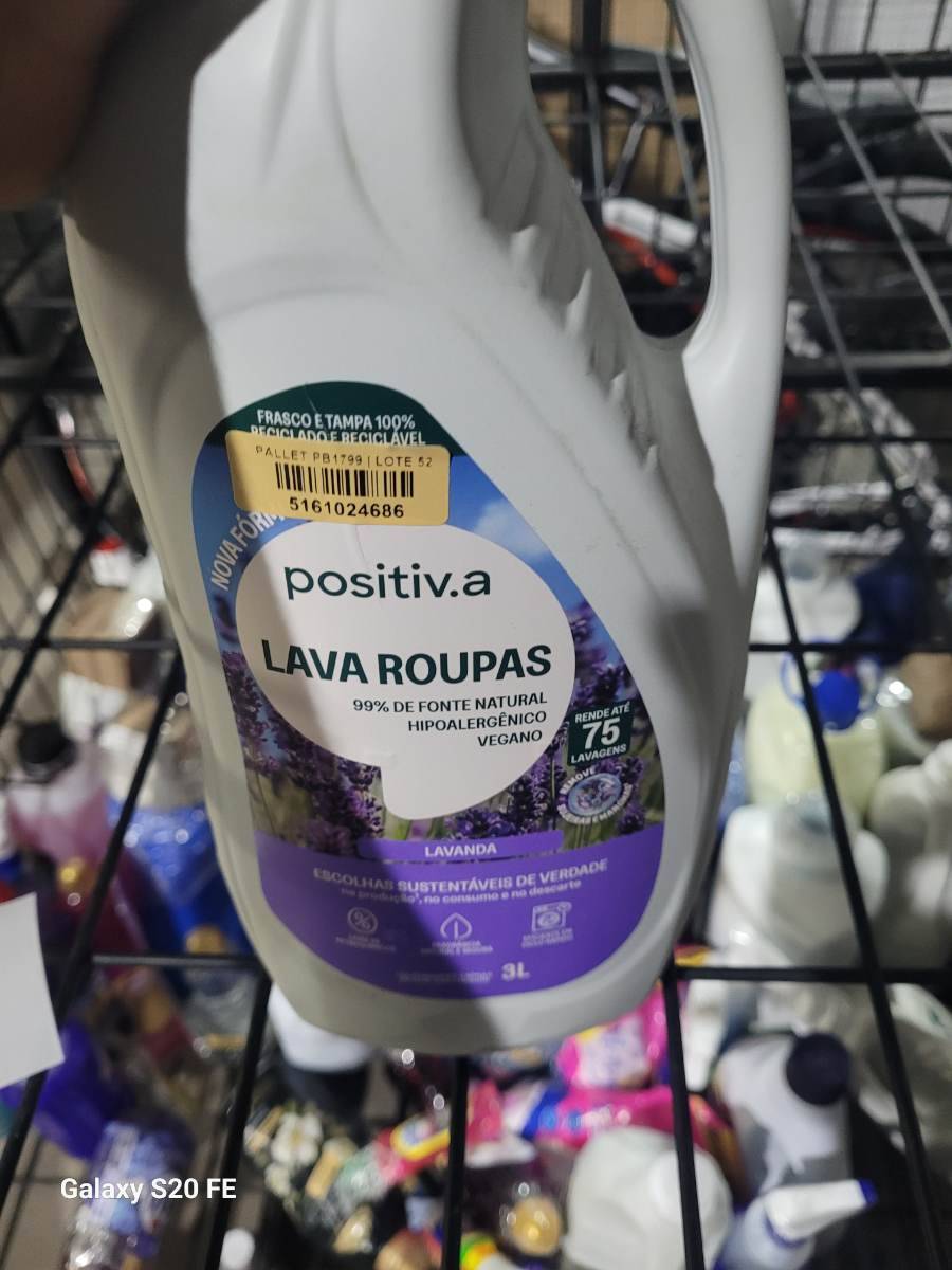 Lava Roupas Positiv.a Lavanda
