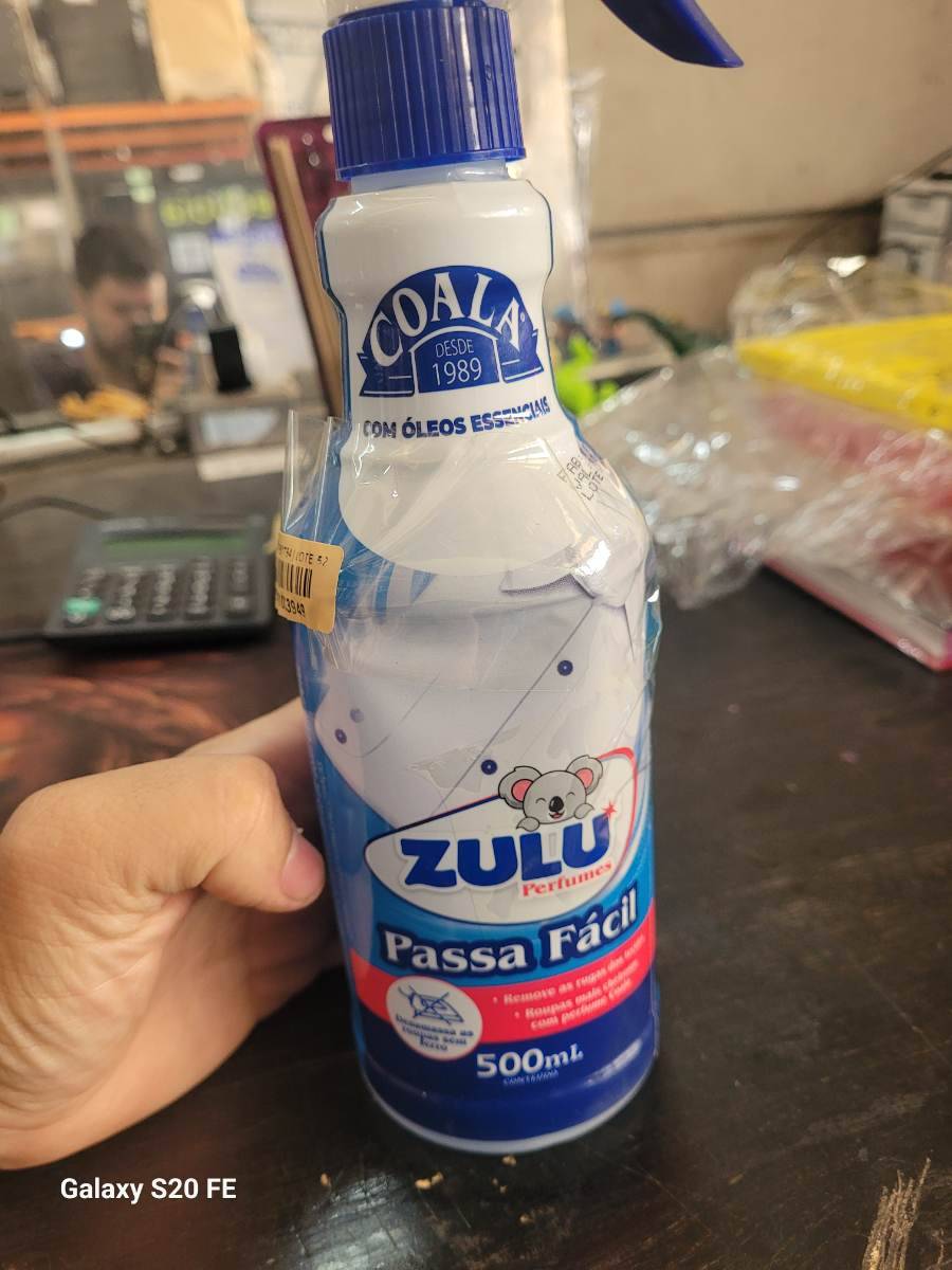 Passa Fácil spray para roupas