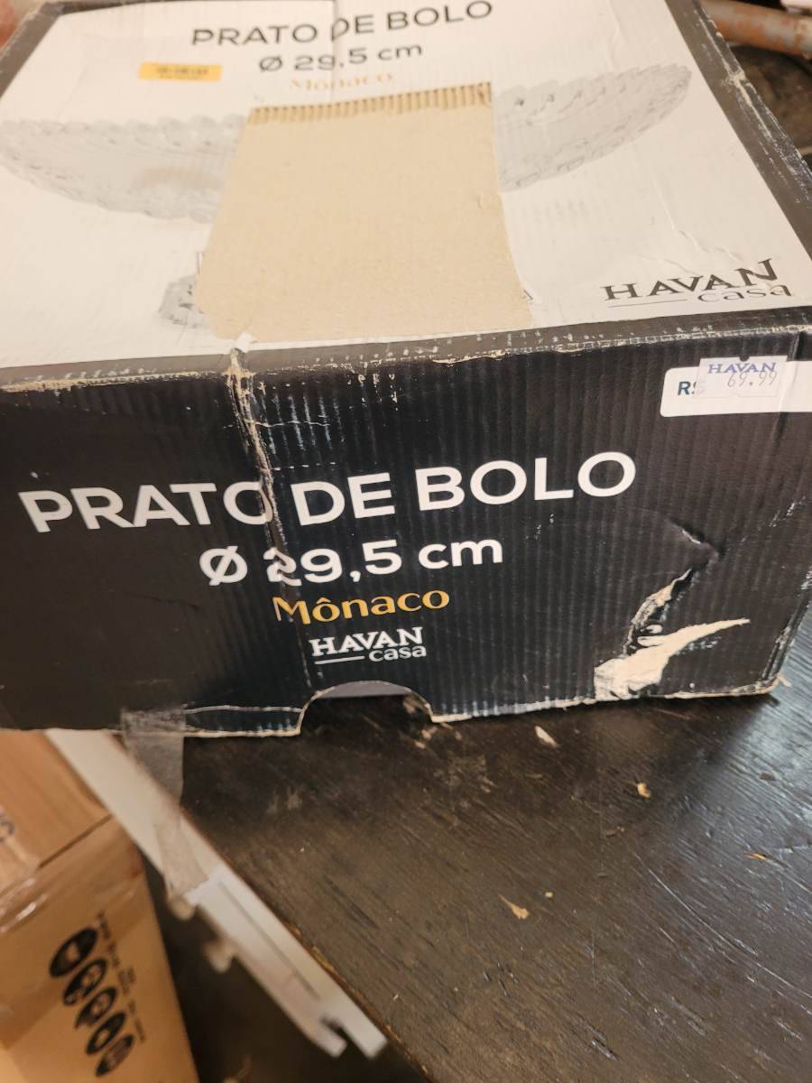 Prato de bolo