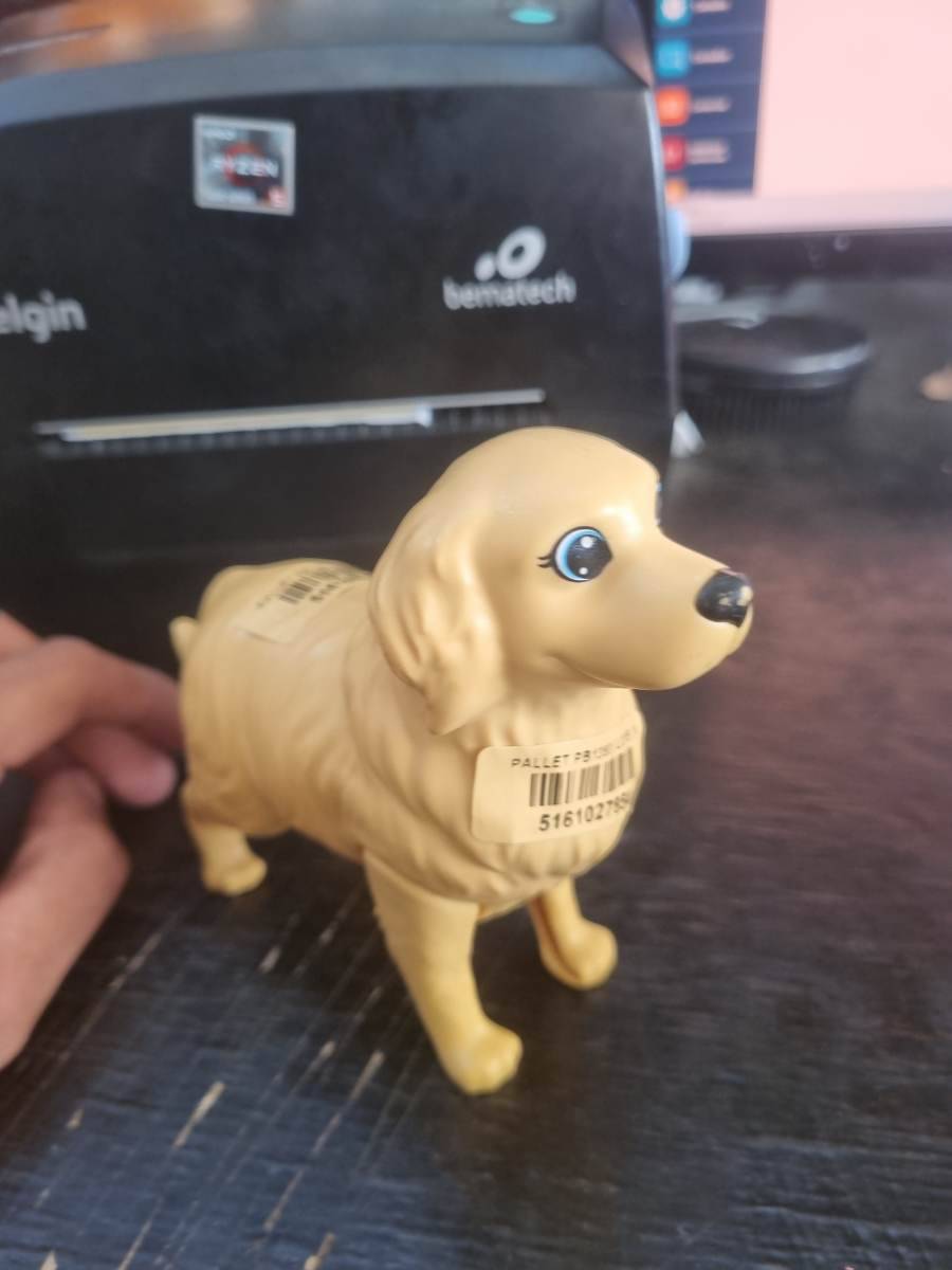 Miniatura de cachorro decorativo