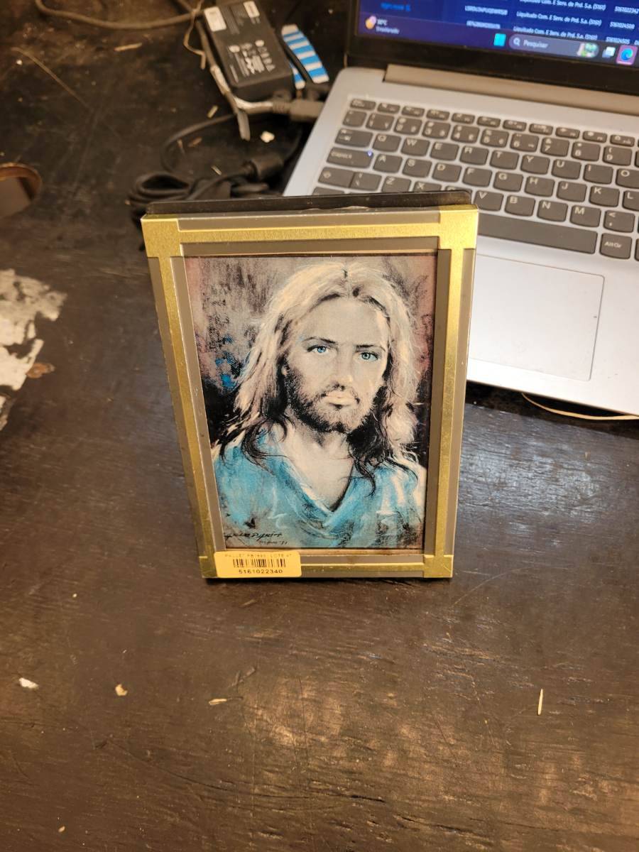 Quadro decorativo com imagem de Jesus Cristo