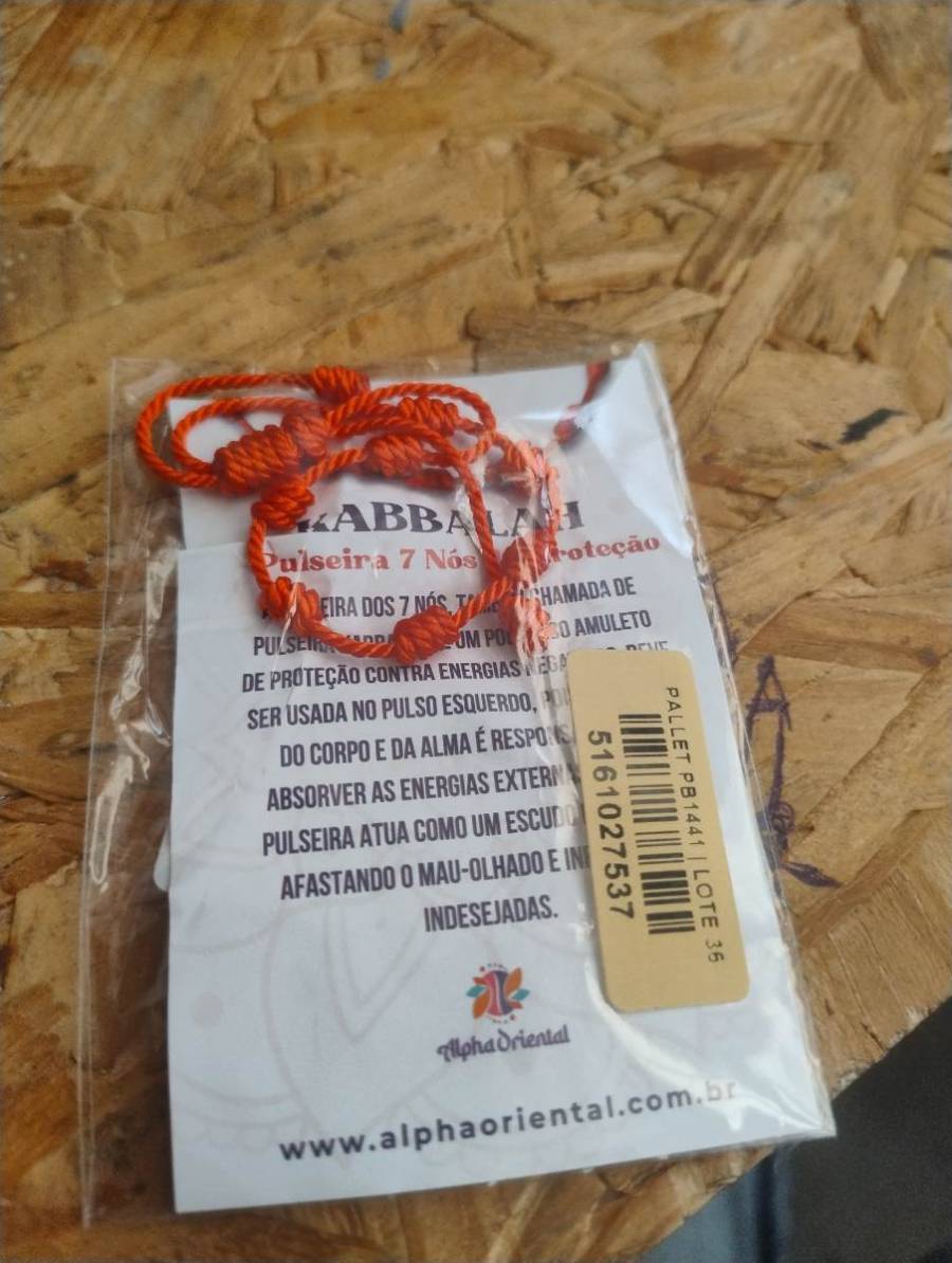 Pulseira 7 Nós de Proteção