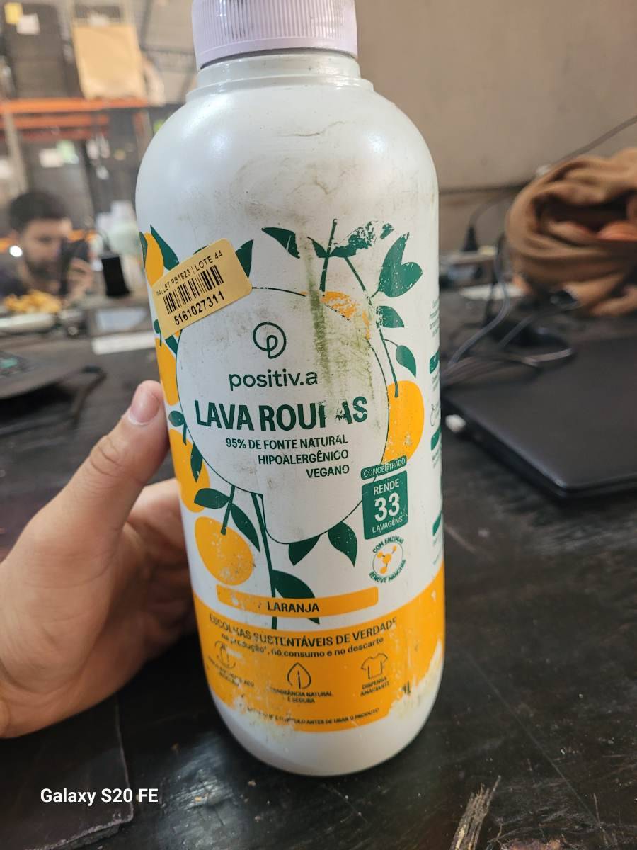 Lava Roupas Positiv.a Laranja
