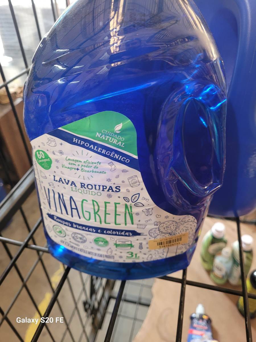 Lava Roupas Líquido Vinagreen