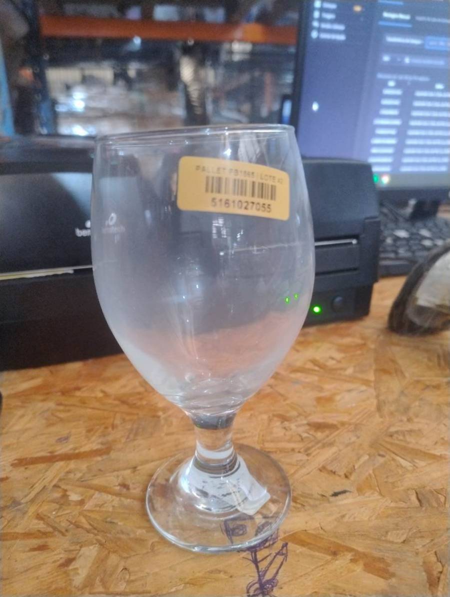 Taça de vidro para bebida