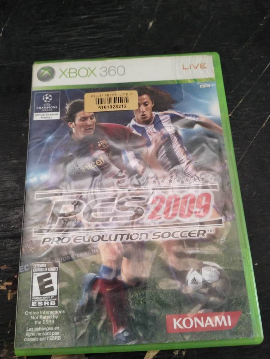 Jogo de videogame PES 2009 Pro Evolution Soccer para Xbox 360