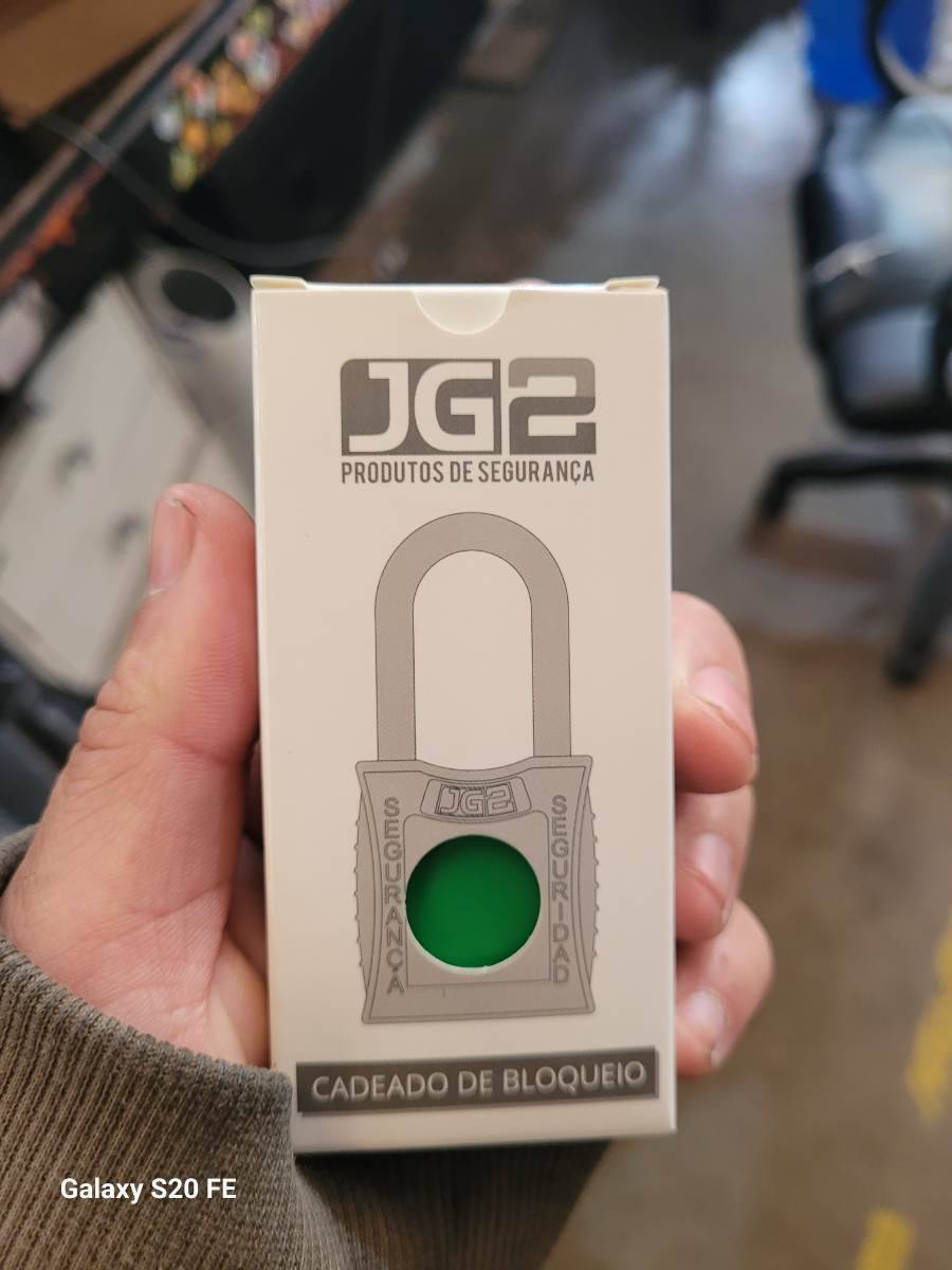 Cadeado de bloqueio