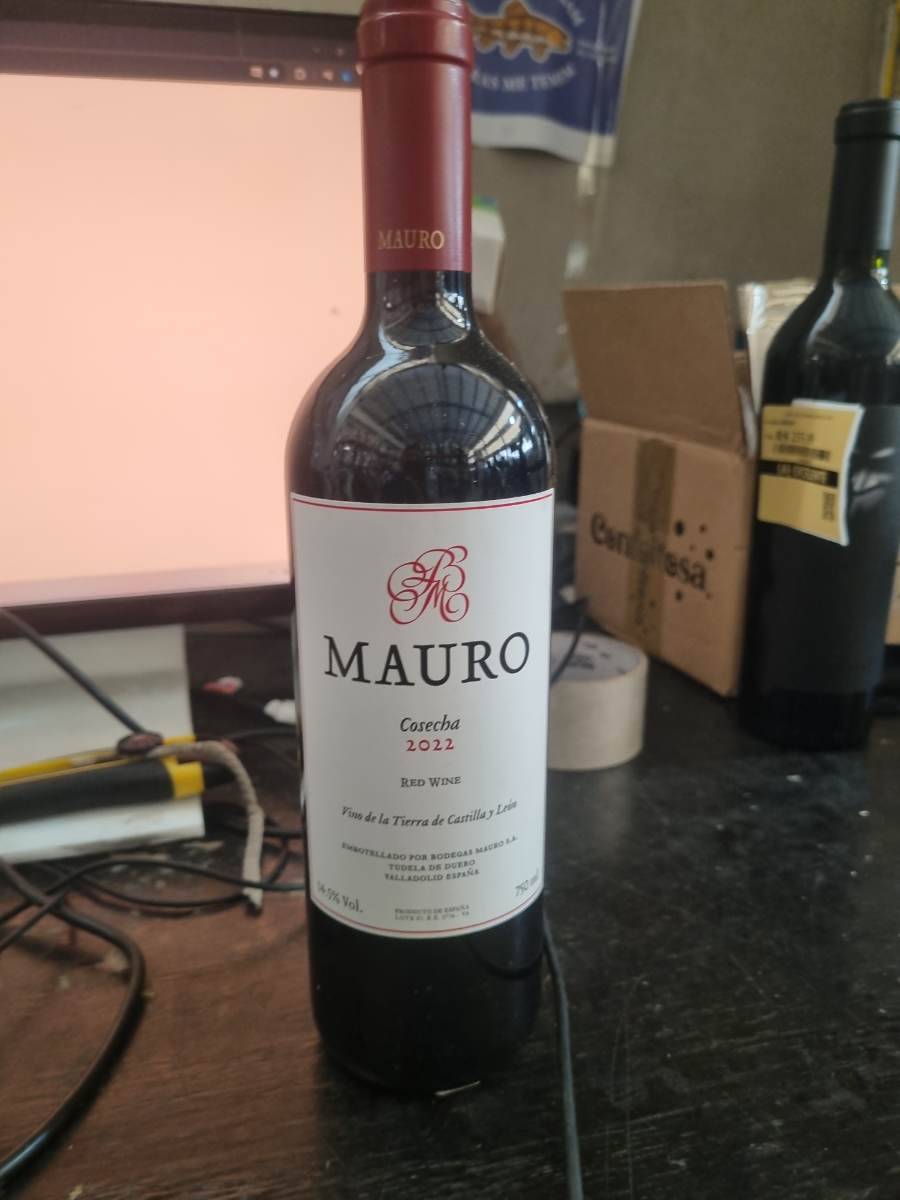 Vinho Tinto Mauro Cosecha 2022