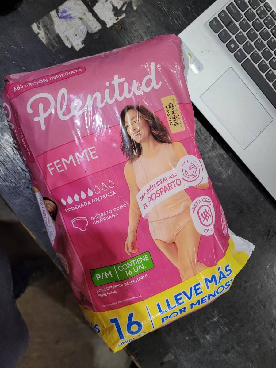 Ropa interior desechable femenina Plenitud Femme