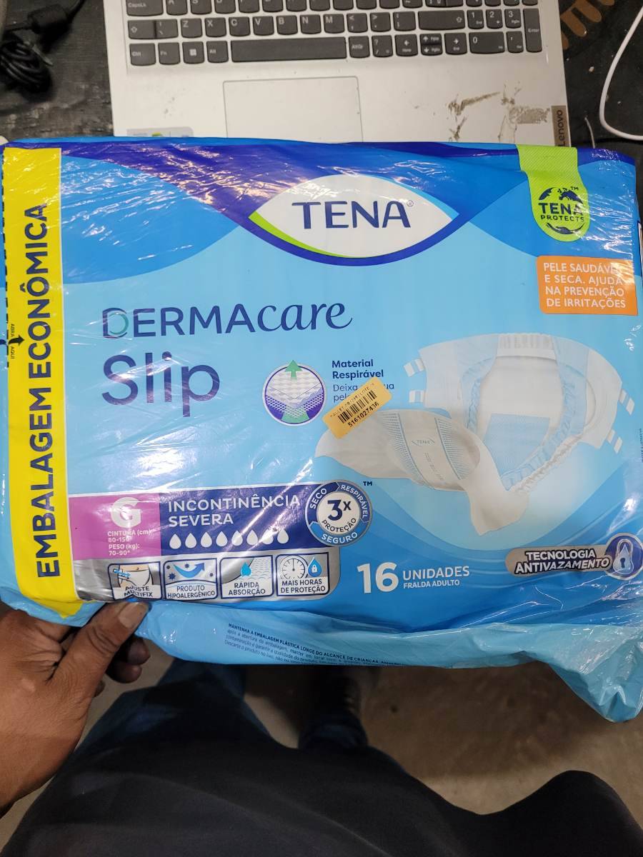 Fralda adulto TENA Dermacare Slip G