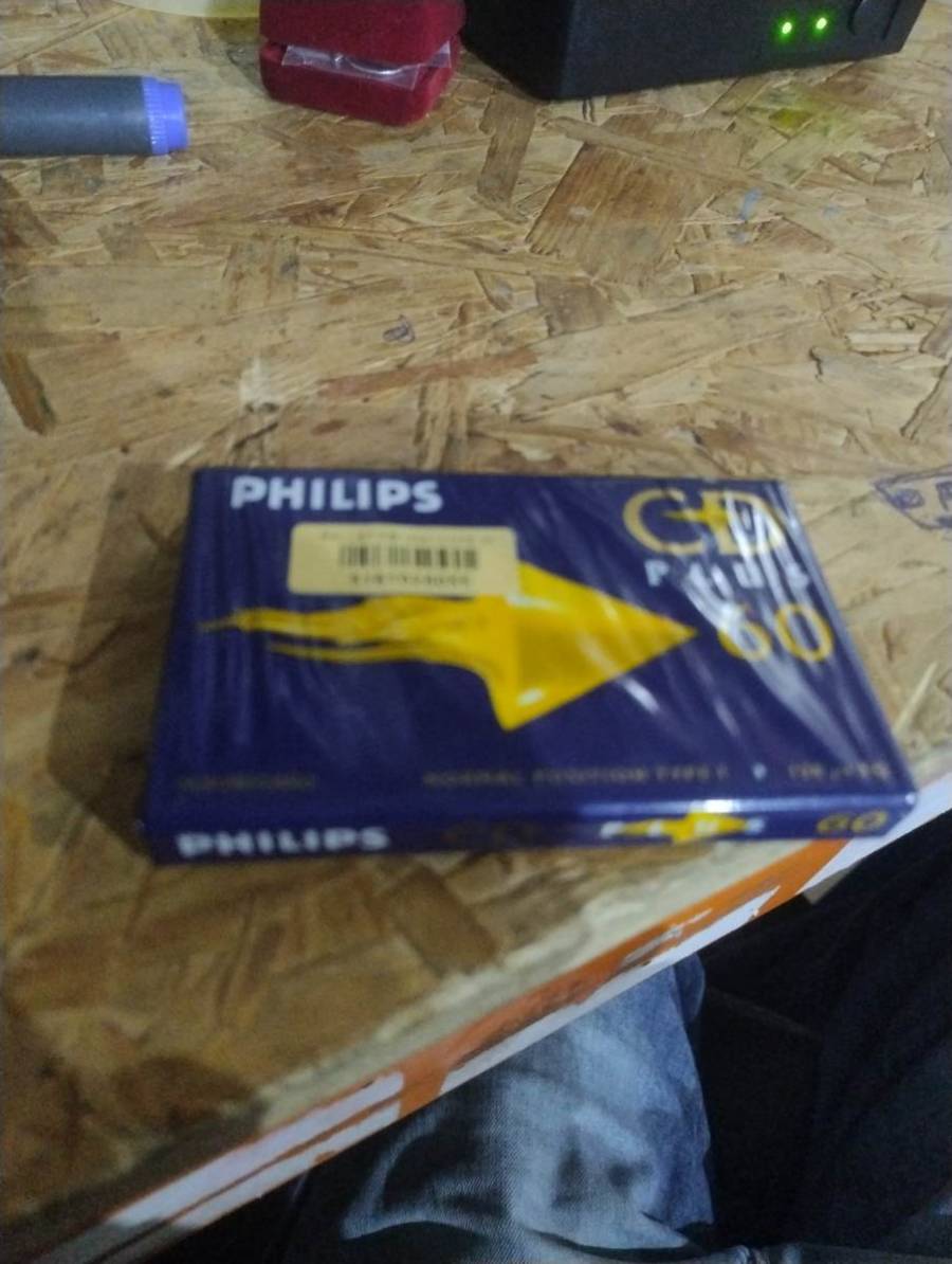 Fita cassete Philips C60