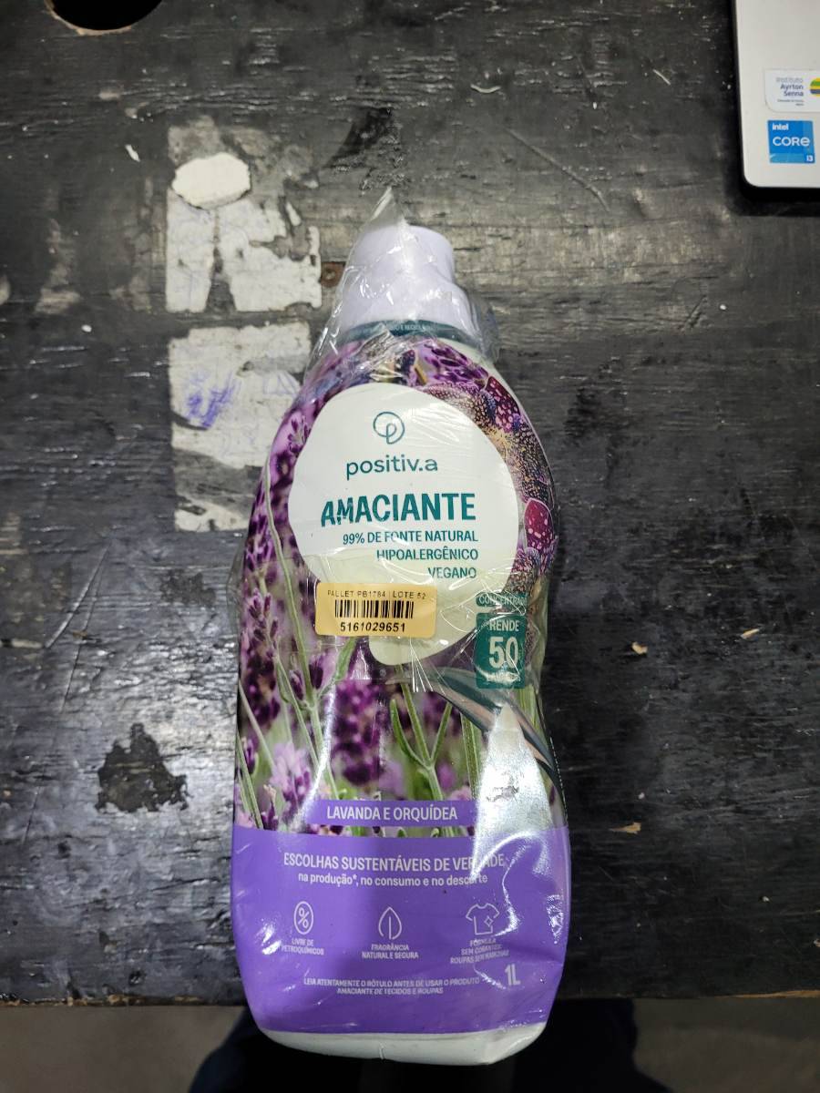 Amaciante Lavanda e Orquídea