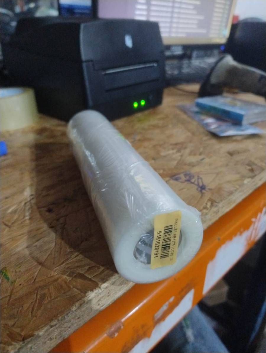 Filme plástico stretch para embalagem