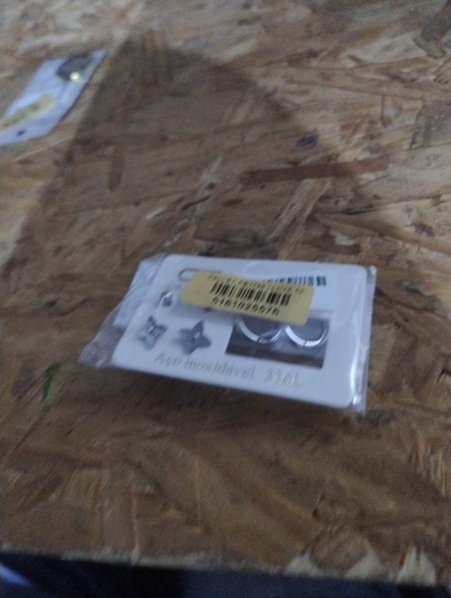 Kit de acessórios em aço inoxidável