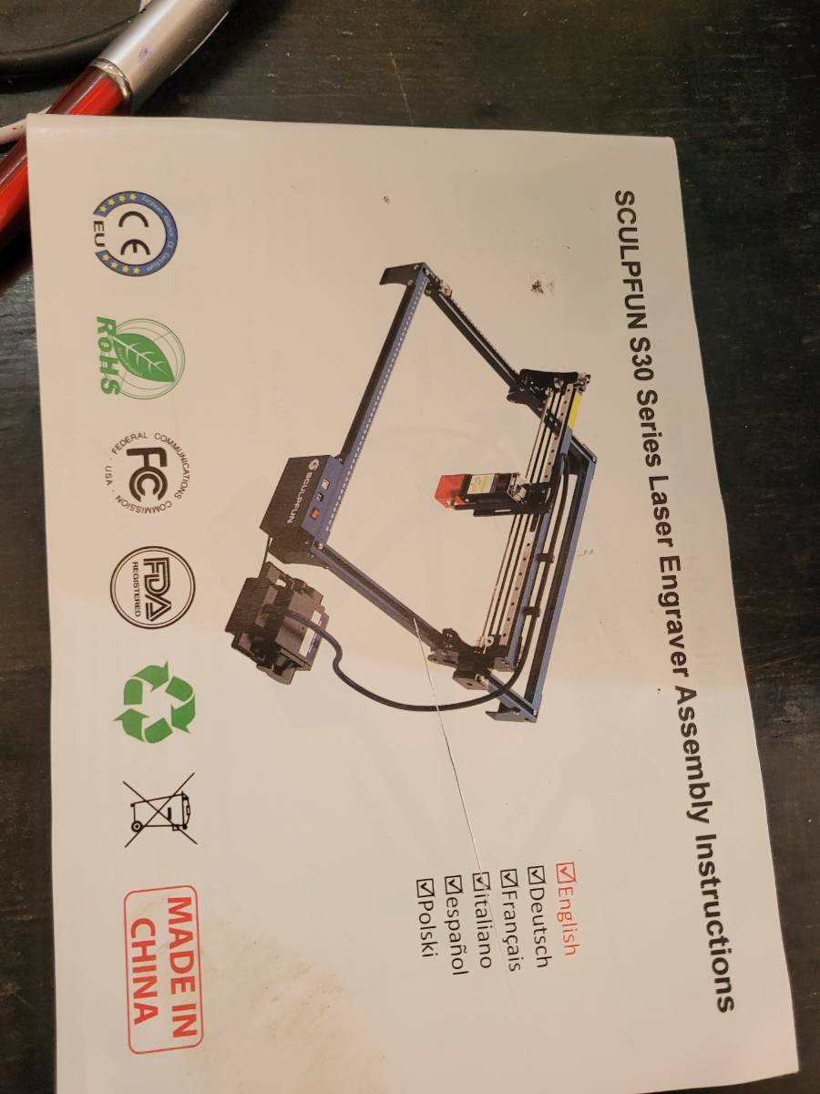 SCULPFUN S30 Series Laser Engraver