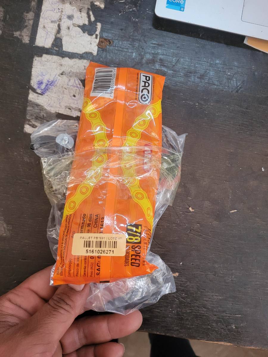 Corrente para bicicleta 7/8 Speed e câmbio