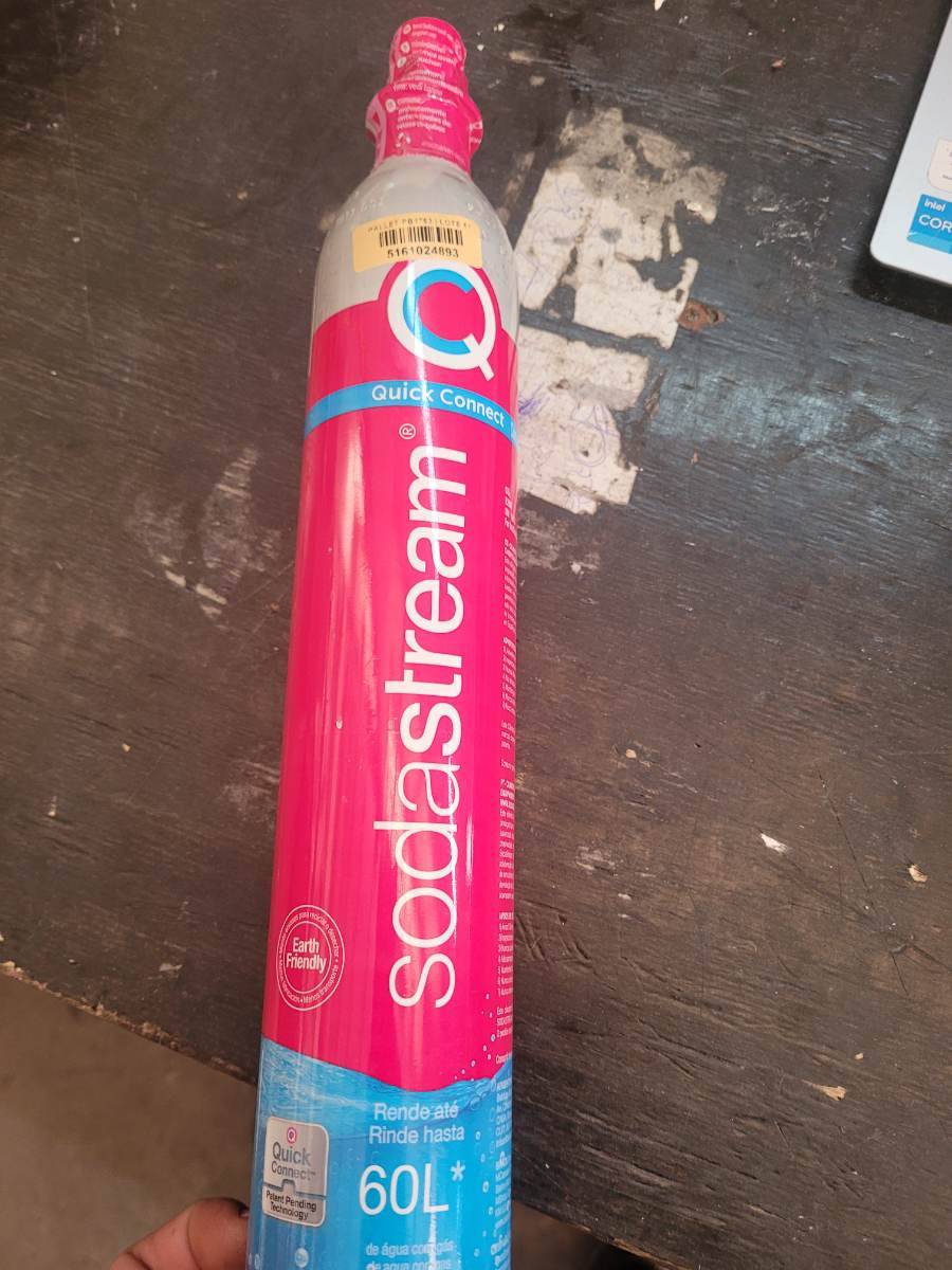 Cilindro de gás para máquina SodaStream Quick Connect