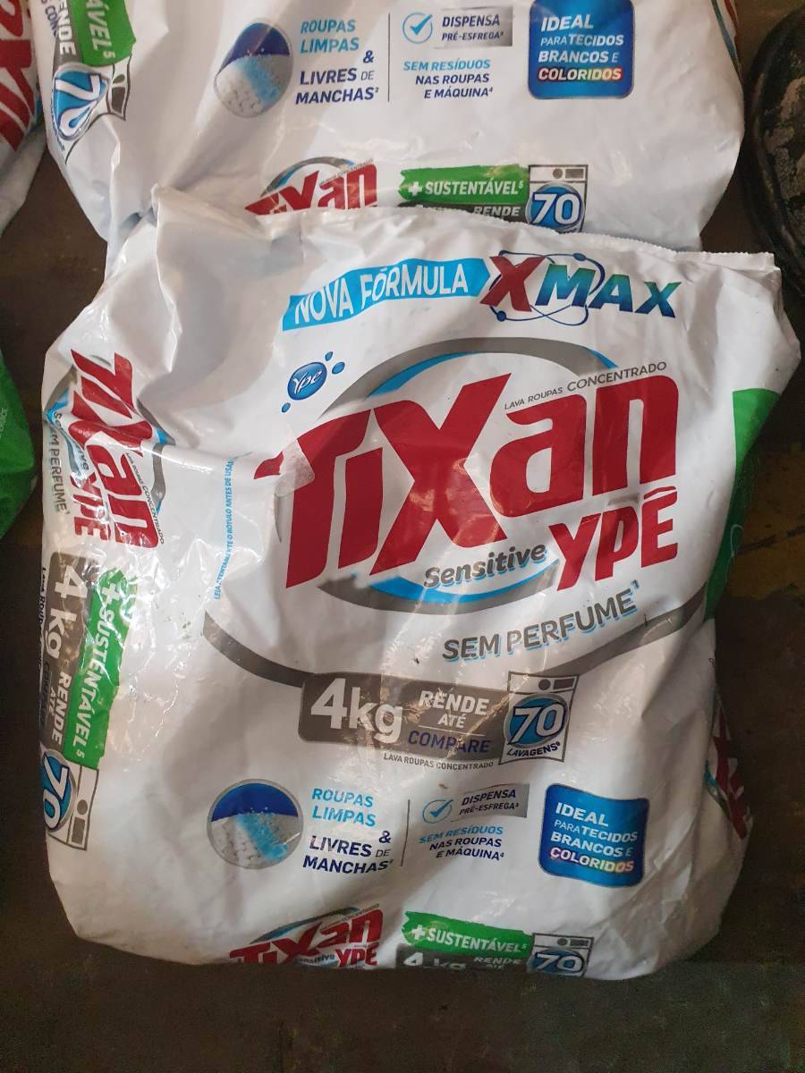 Detergente em pó para roupas Tixan Ypê Sensitive sem perfume