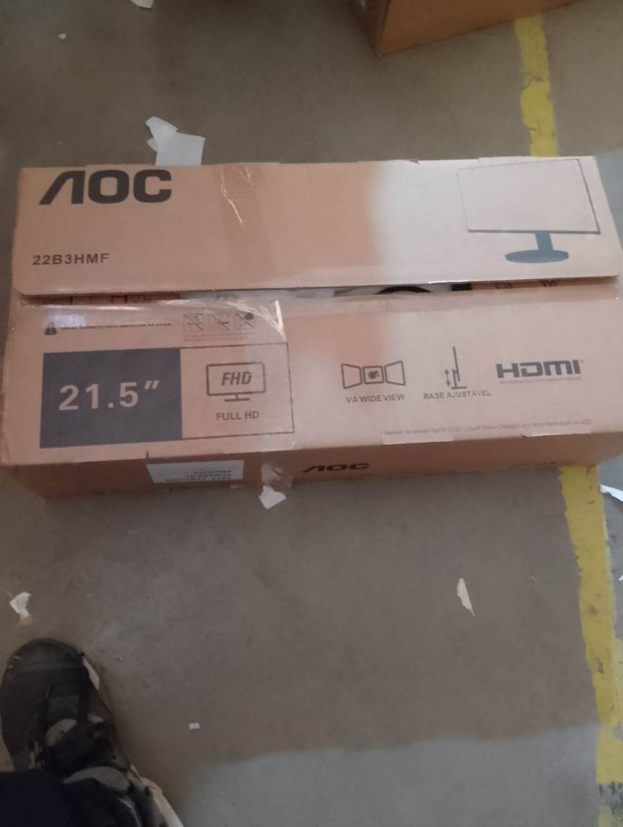 Monitor LCD AOC 21.5 polegadas Full HD