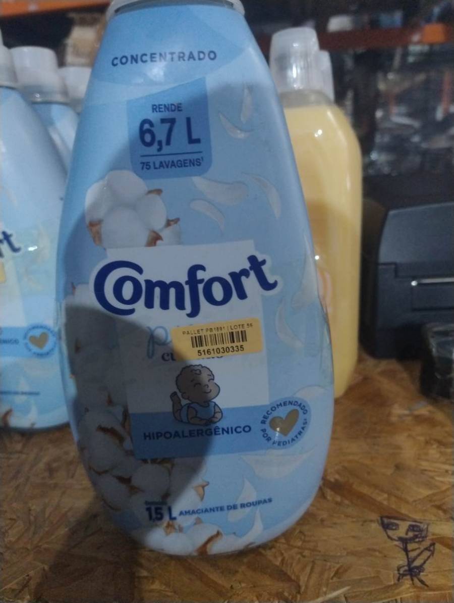 Amaciante de roupas Comfort hipoalergênico