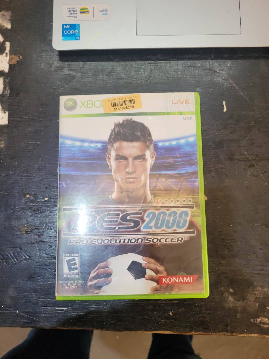 Jogo de videogame PES 2008 Pro Evolution Soccer para Xbox