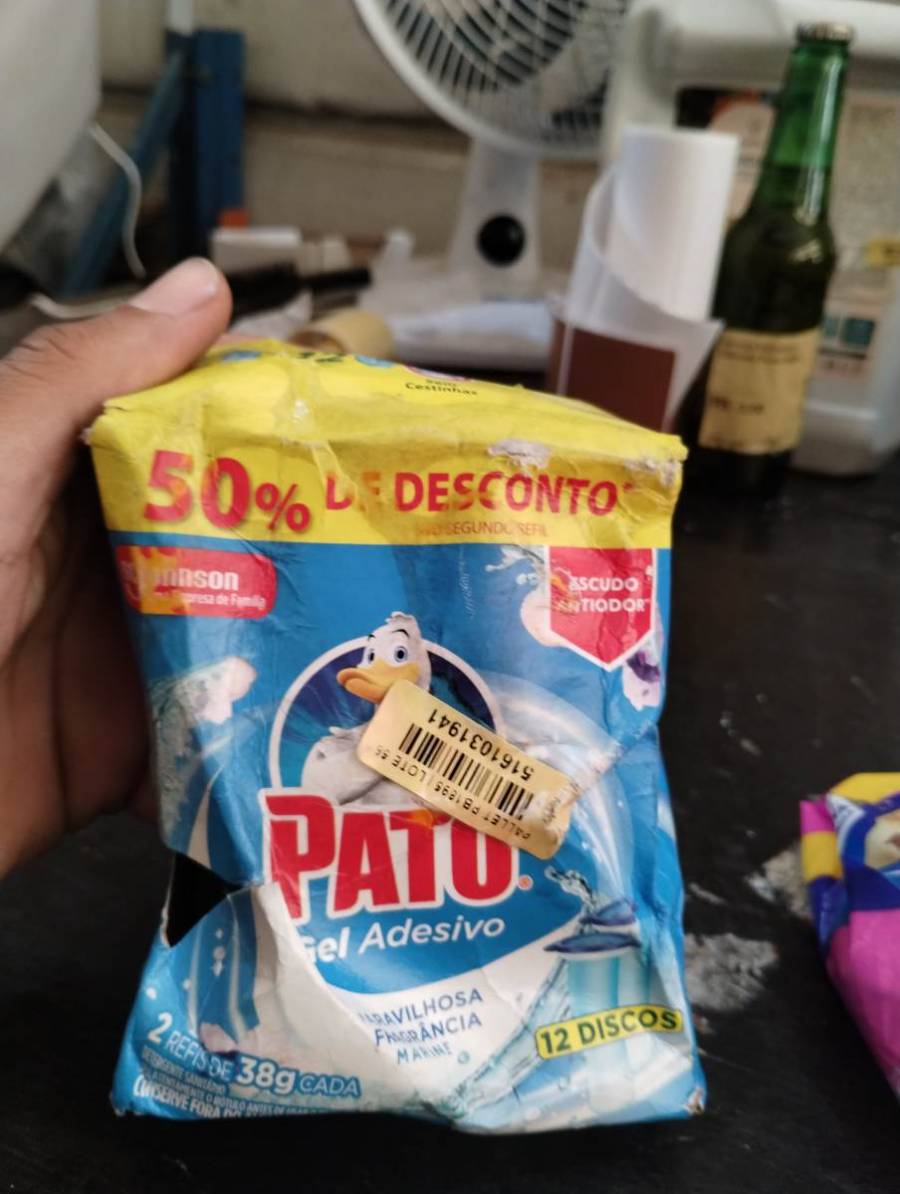 Pato Gel Adesivo para vaso sanitário