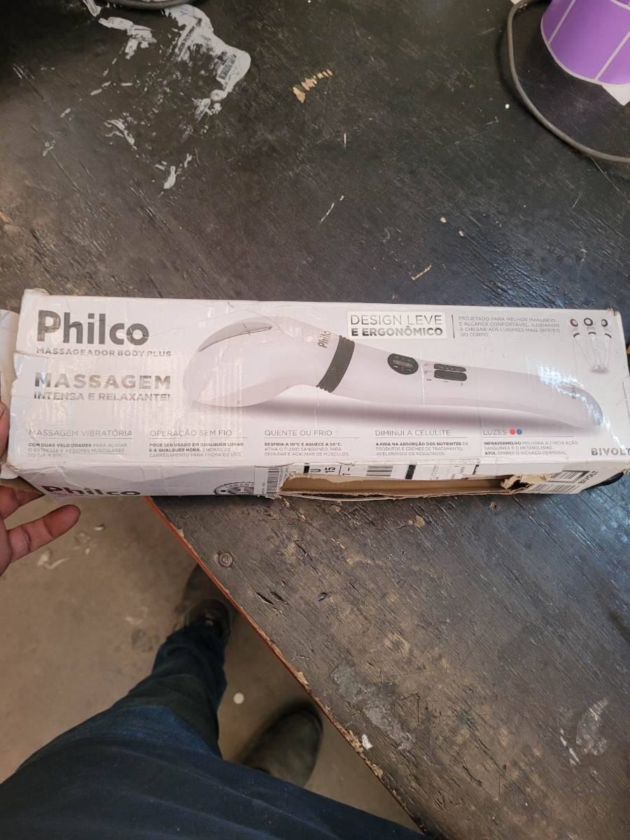 Massageador Body Plus Philco