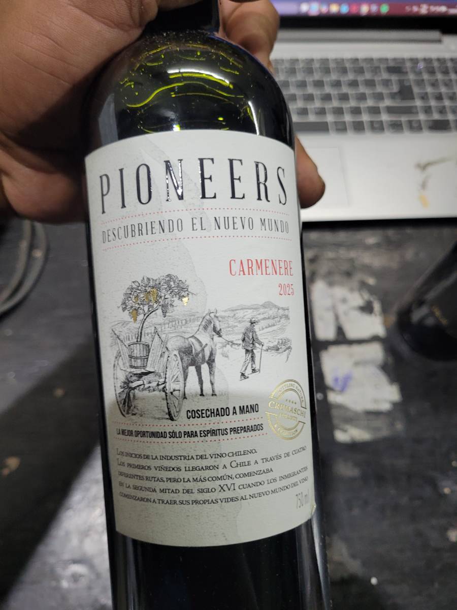 Vinho Tinto Pioneers Carménère 2025