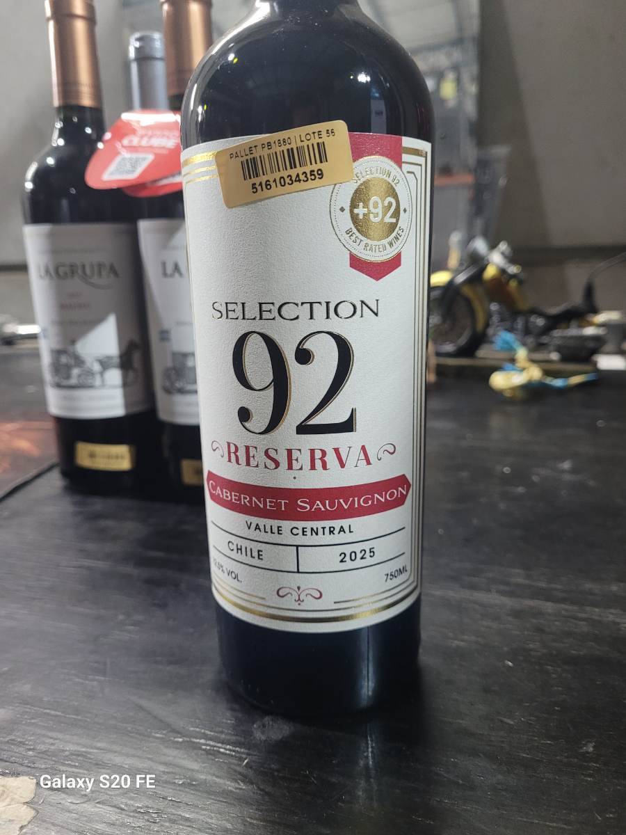 Vinho Selection 92 Reserva Cabernet Sauvignon
