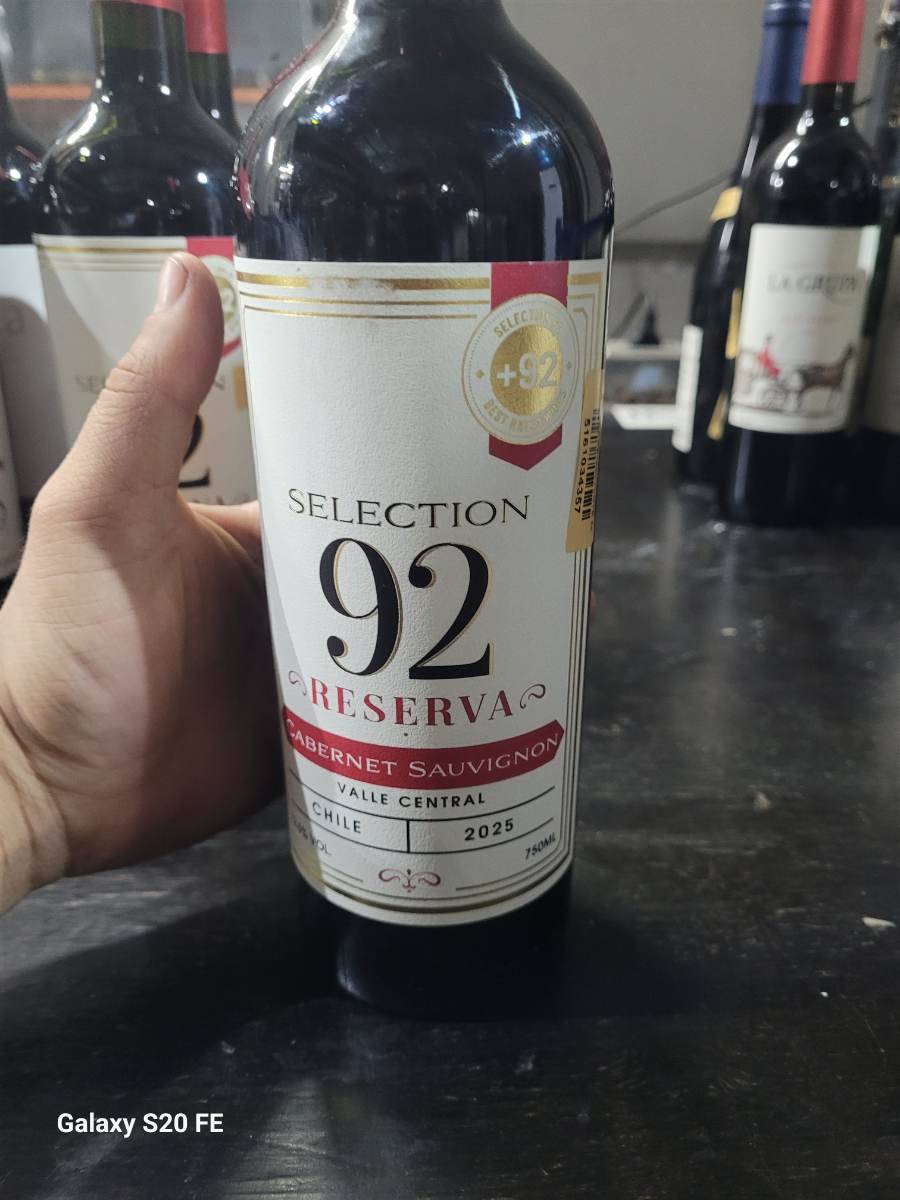Vinho Selection 92 Reserva Cabernet Sauvignon