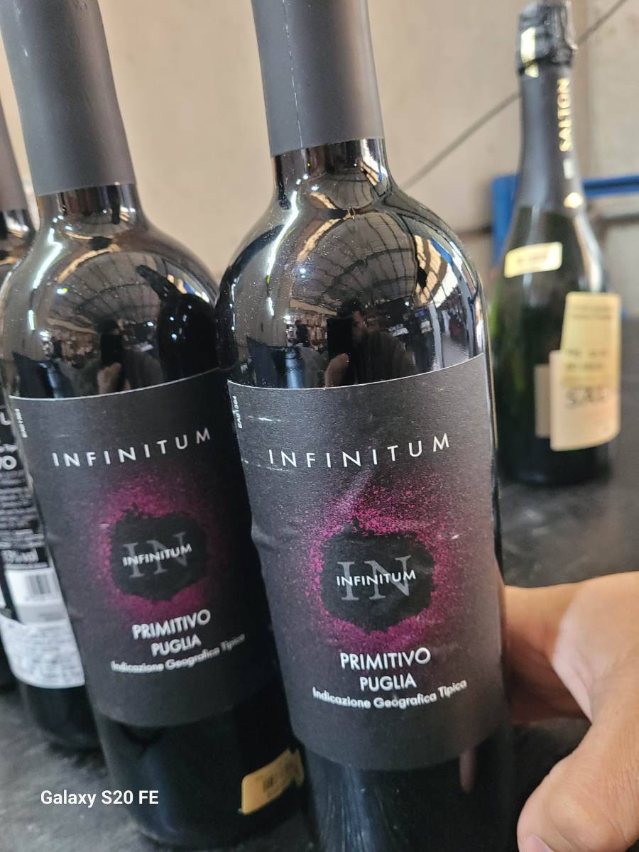 Vinho Tinto Infinitum Primitivo Puglia